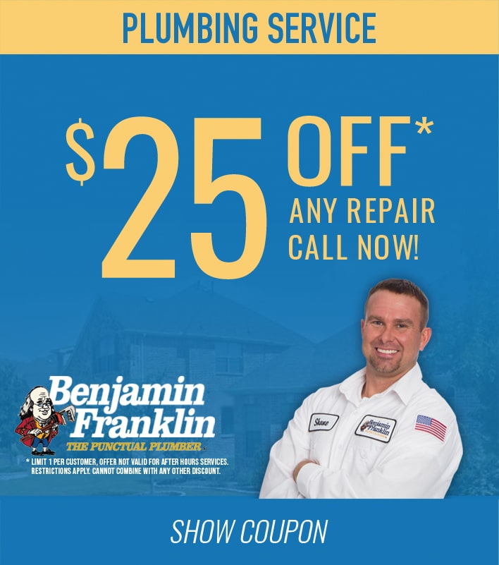 $25 off coupon plumbing service Myrtle Beach SC