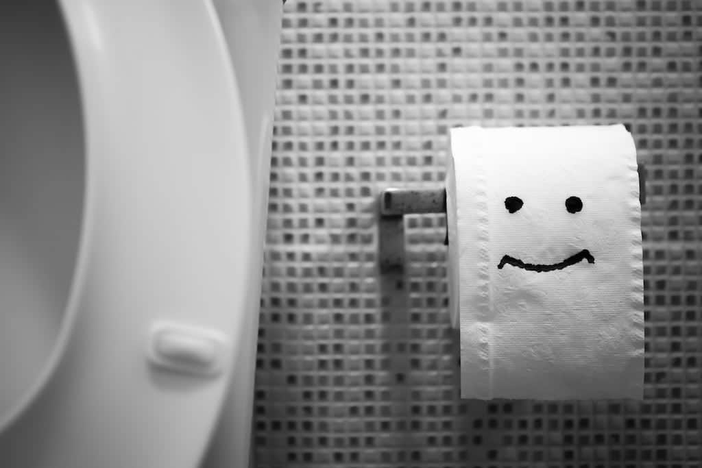toilet paper with a smiley face | toilet conway sc myrtle beach sc 
